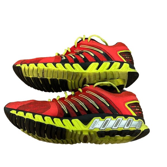 K-Swiss Men’s 12.5 Athletic Shoe 02798646 Low K11/096 Red Yellow - Picture 7 of 10